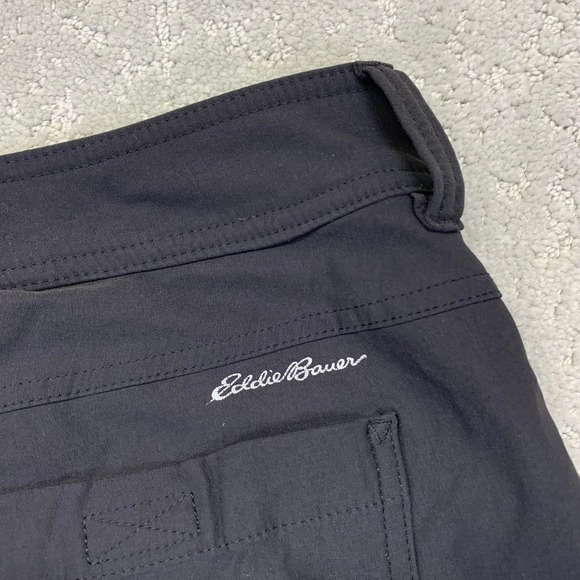 Eddie Bauer Mens 34x34 First Ascent Black Nylon Spandex Lined Outdoor Pants - Picture 10 of 16